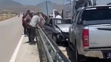 Kayseri Develi’de otomobil ile kamyonet kafa kafaya çarpıştı : 1 ölü