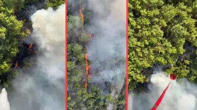 Antalya Kemer'de orman yangını : Çok sayıda ekip sevk edildi