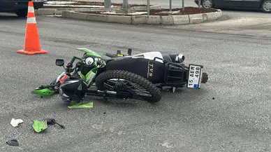 Burdur'da otomobille çarpışan motosikletin sürücüsü hastanede hayatını kaybetti