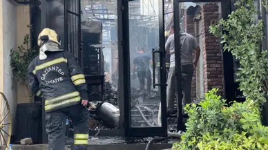 Gaziantep'te restoran yangını : Çok sayıda ekip müdahale etti