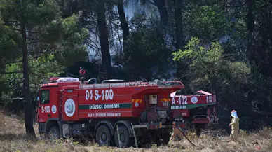 Antalya Kemer’de korkutan orman yangını ! Gece boyu mücadele edildi, kontrol altına alındı