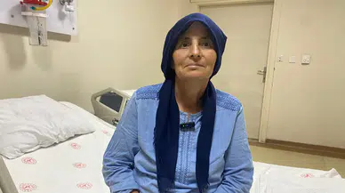 Manisa'da tıp başarısı : 8 ay karın bölgesinde saklanan kafatası kemiği yerine takıldı