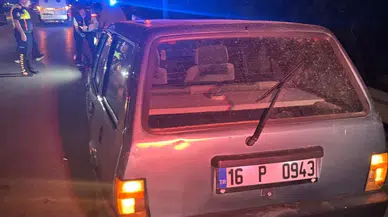 Bursa'da yakıtı biten otomobiline yakıt doldururken kamyonet çarpan sürücü öldü