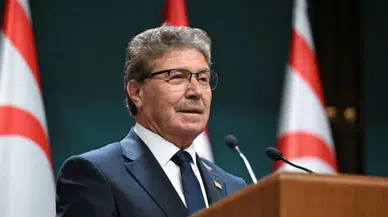 KKTC Başbakanı Üstel'den Bakan Fidan'a teşekkür mesajı