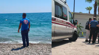 Antalya'da cankurtaranlar boğulma tehlisesi geçiren genci kurtardı