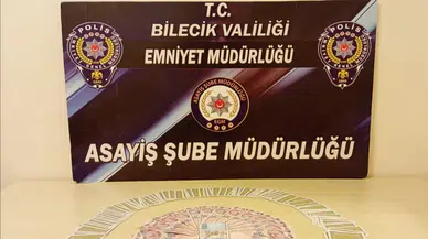 Bilecik'te iş yerine kumar baskını : 7 kişiye 95 bin lira ceza kesildi