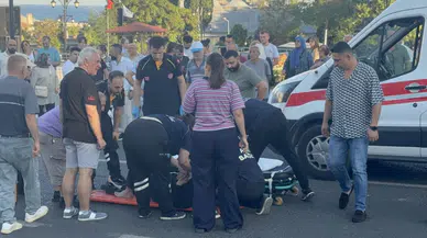 Tekirdağ'da alkollü sürücü, yolun karşısına geçmeye çalışan 2 kadına çarptı