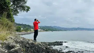Giresun'da selde kaybolan dayı ve yeğeni için seferberlik : Arama çalışmaları 4'üncü gününde