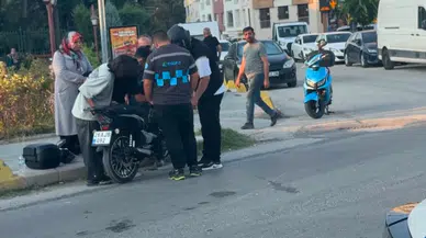 Eskişehir'de motosiklet kazası : Bir yaralı
