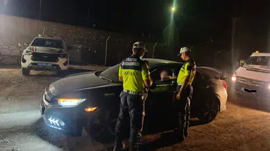 Ağrı Diyadin'de denetimlerde 28 araca 260 bin lirayı aşan ceza kesildi