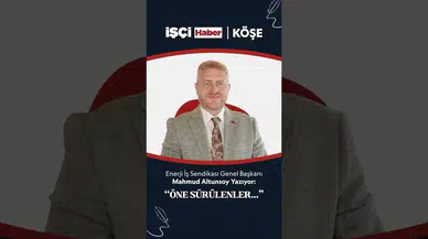 Enerji İş Sendikası Genel Başkanı Altunsoy'dan 'mayın eşeği' benzetmesi