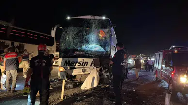 Şanlıurfa'da 2 yolcu otobüsü çarpıştı : 13 yaralı