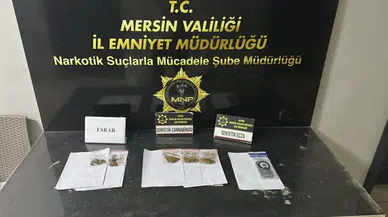 Mersin'de uyuşturucu satıcılarına operasyon : 3 tutuklama