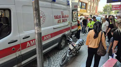 Konya’da çalınan motosikletini durdurmak isterken yaralandı