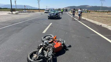Burdur'da otomobil ile motosiklet çarpıştı : Bir ölü
