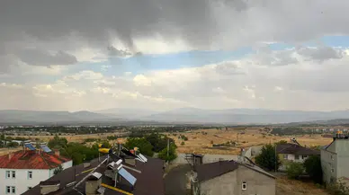 Meteoroloji uyarmıştı : Bingöl'de kısa süreli sağanak etkili oldu