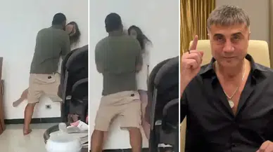 Eşinden şiddet gördüğünü söyleyen genç kadının yardımına Sedat Peker yetişti