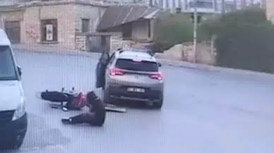 Mersin Mut'ta otomobil ile motosiklet çarpıştı : Sürücü yaralandı