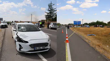 Nevşehir'de feci kaza : Otomobilin çarptığı yaya öldü