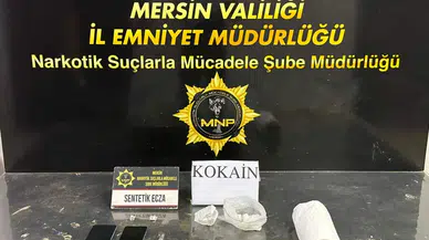 Mersin’de sokak satıcılarına operasyon : 5 şüpheli tutuklandı