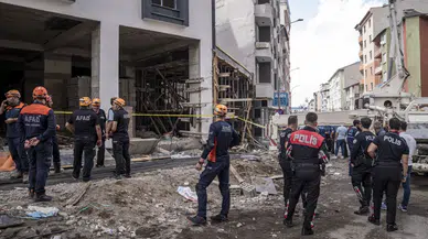 Erzurum'da inşaatta 2 işçi yaralandı