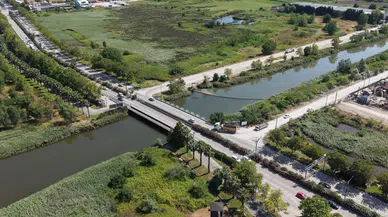 İzmit'te ulaşımı rahatlatacak yeni köprü ve bağlantı yolu projesi