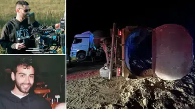 Beykoz'da set aracı kamyonla çarpıştı : Kameraman Deniz Küçükler hayatını kaybetti