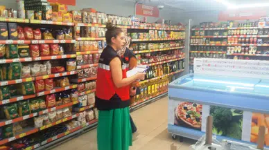 Kütahya Gediz'de gıda işletmeleri mercek altında : Hijyen ve güvenlik kuralları kontrol edildi