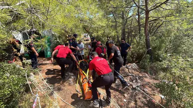 Fethiye Kayaköy'de yüksekten düşen kişi hayatını kaybetti
