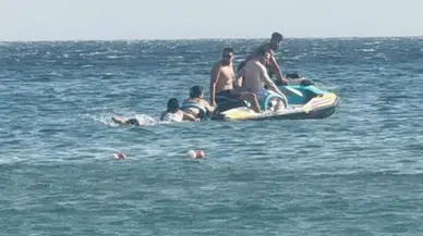 Boğulma tehlikesi geçiren kadın kurtarıldı