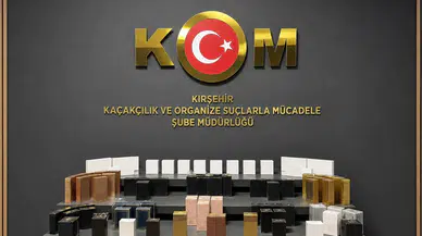 Kırşehir'de kaçakçılık : 79 adet kaçak parfüm ele geçirildi