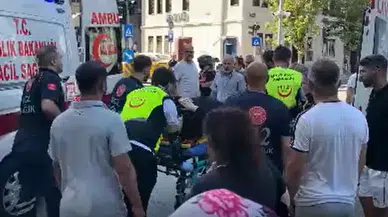 Samsun'da kucağındaki torunuyla yolun karşısına geçen kadına otomobil çarptı : Sürücü kaçtı