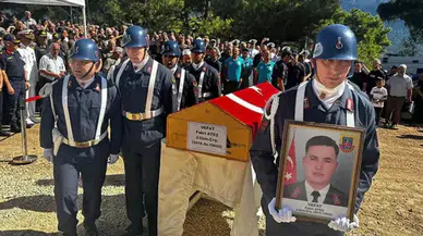 Girne gemi kazasında hayatını kaybeden uzman çavuş Ateş defnedildi