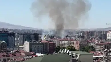 Kayseri'de korkutan ot yangını: 6 dönümlük alan küle döndü