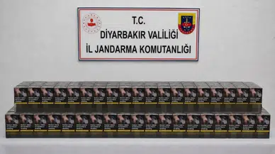 Diyarbakır'da kaçakçılık operasyonu : 5 bin 239 paket sigara ve 2 bin 45 paket ısıtılmış tütün ele geçirildi