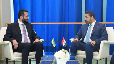 Irak Başbakanı Zeydi, Suriye Cumhurbaşkanı Şara ile görüştü