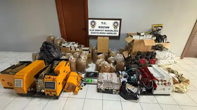Adana Kozan'da kaçak tütün operasyonu : 44 bin 300 doldurulmuş sigara ele geçirildi