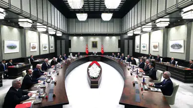 Kabine Cumhurbaşkanı Erdoğan başkanlığında toplandı
