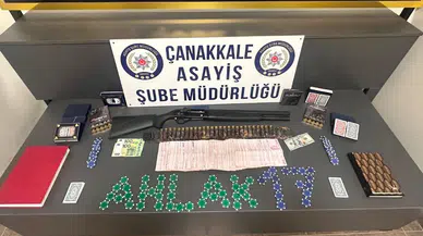 Çanakkale’de huzur operasyonu : Uyuşturucu, silah ve yüklü miktarda para ele geçirildi