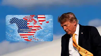 Trump'ın harita paylaşımı kriz yarattı