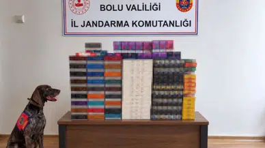 Bolu'da yolcu otobüslerinde piyasa değeri 760 bin TL olan tütün ele geçirildi