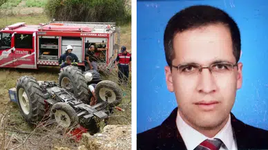 Antalya'da acı kaza ! Traktörün altında kalan öğretmen yaşamını yitirdi