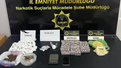 Mersin'de uyuşturucu operasyonunda 5 şüpheli tutuklandı