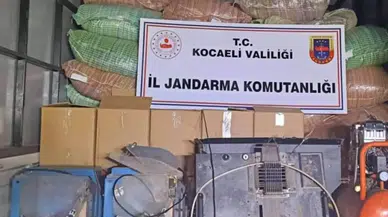 Kocaeli'de kaçakçılık operasyonu : 4 milyon TL'lik ürün ele geçirildi