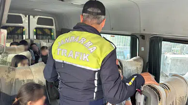 Tokat'ta minik öğrenciler için güvenlik önlemi : Servisler tek tek denetlendi