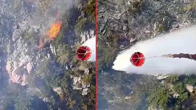 Antalya Akseki’de orman yangını