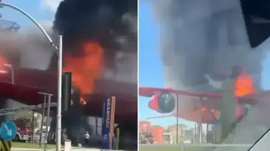 Havacılık Bilim Merkezi olarak kullanılan uçakta yangın