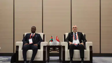 Bakan Işıkhan, Malavi Bakanı Joel Chinago ile ikili görüşme gerçekleştirdi