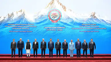 Putin, Xi Jinping ve Modi Bişkek'te bir araya geldi