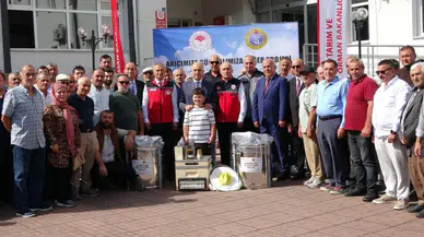 Ordu'da arıcılara büyük destek : Yüzde 70 hibeli bal süzme makineleri dağıtıldı